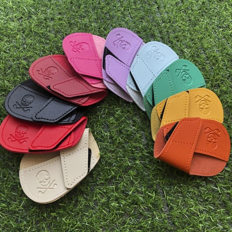 Golf Head Covers Thick PU Golf Iron Head Covers Set Wedges Iron Protective Headcover Golf Club Head Cover For Iron
