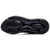 Li Ning SOFT PLUS Cushioning Slip Resistant Low top Running Shoes Men's Black White Text ARHQ011-6