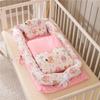 Hemei Portable Washable Baby Nest: Crib, Diaper Changing Pad & Travel Pillow Combo