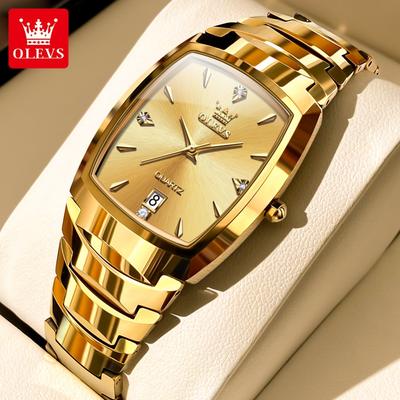 Neue Top Herrenuhr Weinfass Wasserdicht Wolframstahl und Quarzuhr Herrenuhr