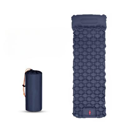 Pedale Nuovo materasso gonfiabile in TPU con diamante singolo Tenda esterna Tappetino per dormire Tappetino da campeggio ultraleggero portatile Pentagramma a prova di umidità