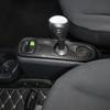 For Smart Fortwo 451 2009 2010 2011 2012 2013 2014 2015 Carbon Fiber Texture Car Center Console Gear Panel Cover Decorate Trim