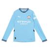 Puma Manchester City 2024 25 Home Ls Jersey Man City Long Sleeve Jersey