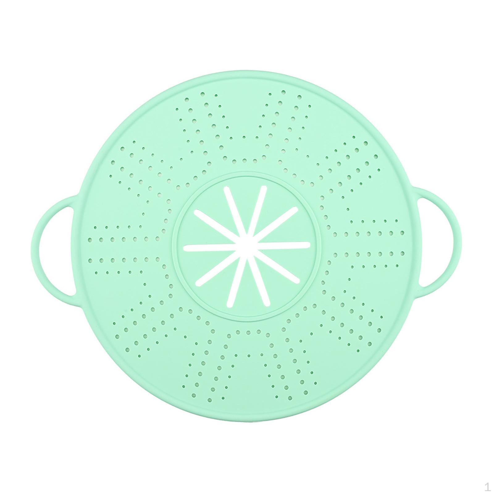 

Защитная крышка, Защита, Универсальное использование, Маслоулавливающий коврик, Защита от перелива для кастрюль зелёный