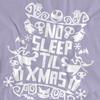 The Nightmare Before Christmas Womens/Ladies No Sleep Till Xmas T-Shirt