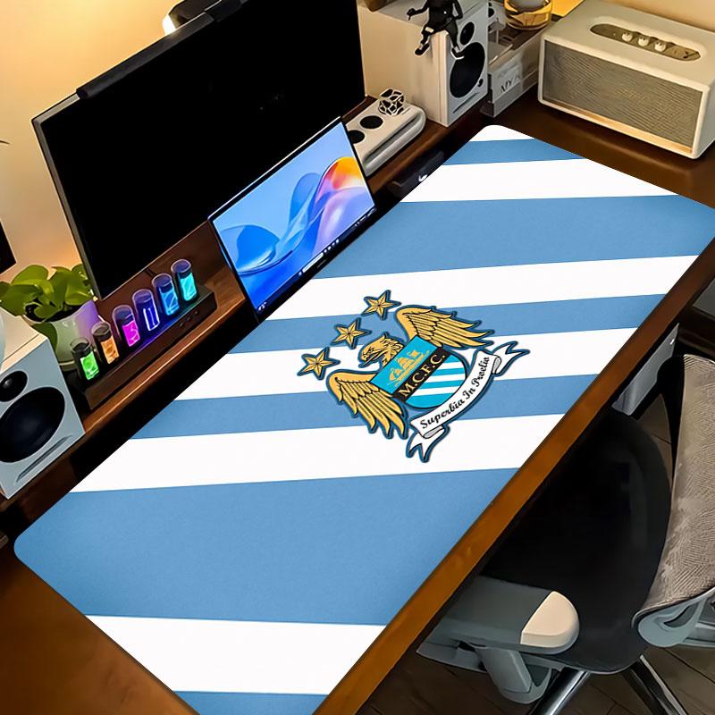 City Large Gaming Table Cushion Non-slip Laptop Tablet Big Mousepad XXL Mat Mini PC Playmat With Lock edge