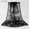 Korean Version Sunscreen Shawl Retro Female Headscarf Literary Women's Lace Scarf