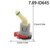 7.89Mm-Id6/645 Brandstofleidingkoppeling Auto Brandstofleiding Snelkoppeling Kunststof Benzinekoppeling Auto-onderdelen Voor Auto
