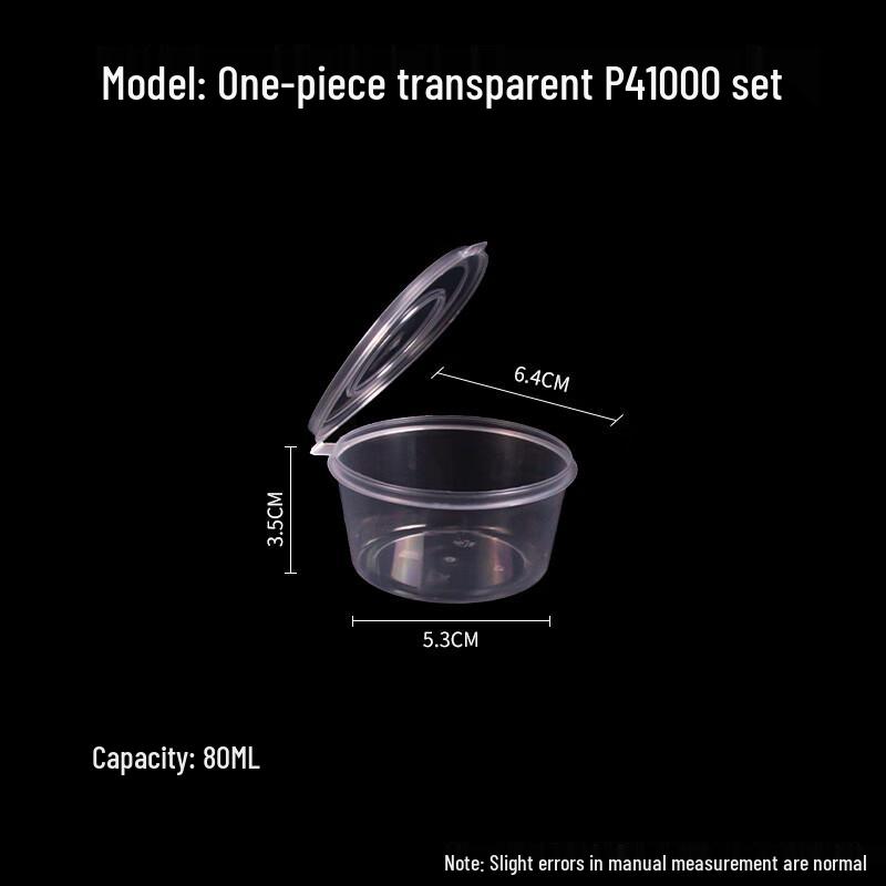 

Disposable Round Plastic Takeaway Food Containers