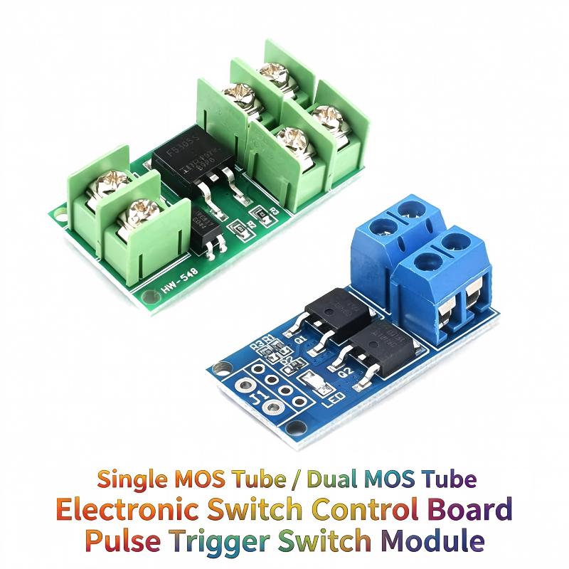 Mosfet Switch Control Board Pulse Trigger Dc Control High Efficiency For Diy Industrial Circuit Projects