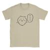 Amazing Cute Chiikawa Smiling T-Shirt Men Pure Cotton T Shirts Japanese Design Short Sleeve Tee 4XL 5XL  Merchandise