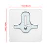 Universal Strong Adhesive Nail Wall Hook Non-Trace Nut And Screw Stickers No Drilling Photo Frame Kitchen Bathroom Holders Durab