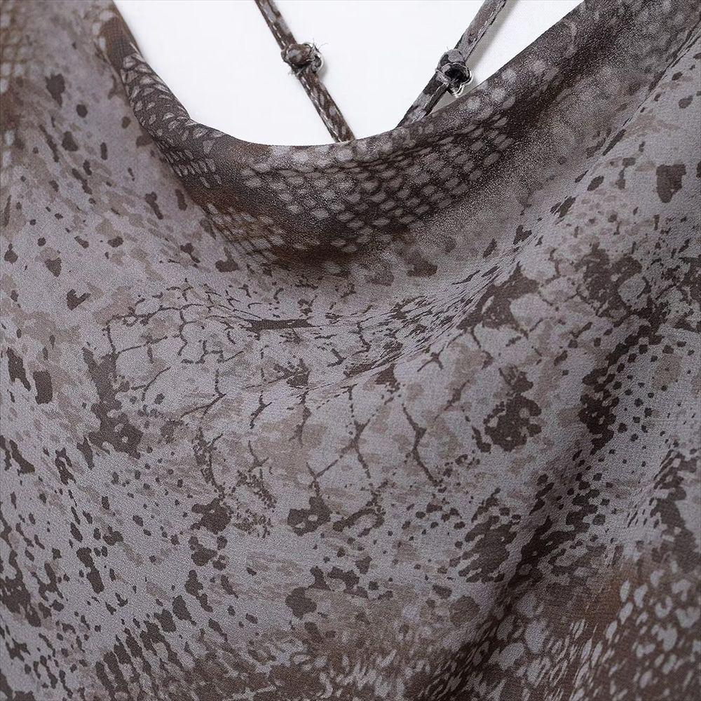 2025 Spring Women's Slimming Animal Print Camisole - Sexy and Chic