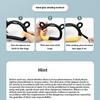 Gymnastics Rings with Adjustable Straps Pull Up Handle Rings Multi-Function Strength Training Equipment for Physical Training