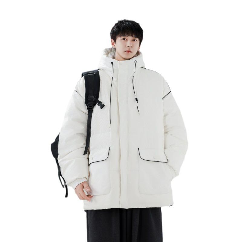 Winter Down Jacket for Men, New Style, Simple, Fashionable and Trendy Brand, Thickened and Handsome Jacket