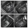 Central Gear Shift Panel Decoration Cover Trim for Jeep Wrangler JK Carbon Fiber