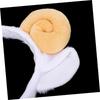 [FOMIYES] 3 Cute Goat Ear Headbands, Plush Sheep Horn Headbands for Birthday Parties and Halloween, Suitable for Kids and Adults, Fashionable and