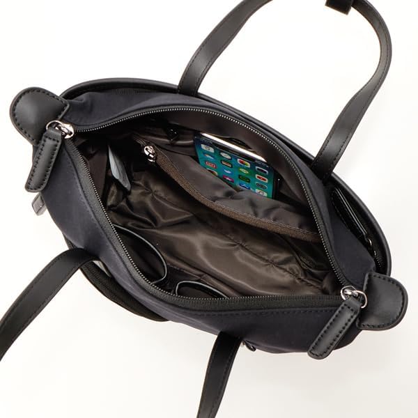 Tote Bag Nylon Tote S Size Black [Isaac] Cotton-Like Women's (10)