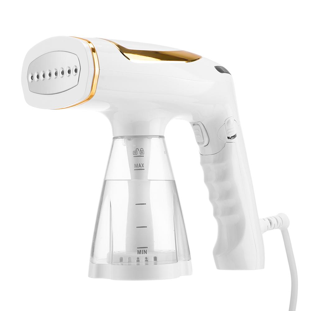 

Мини-пароварка для одежды мощностью 1600 Вт, ручной паровой утюг для одежды, бытовая паровая машина для глажки тканей, быстрая глажка одежды с нагревом us белый