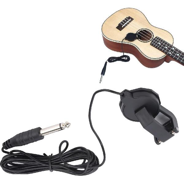 Clip On Pickup Microphone High Sound Quality, Portable, ABS and Metal Material for Violin Acoustic Guitar Ukulele