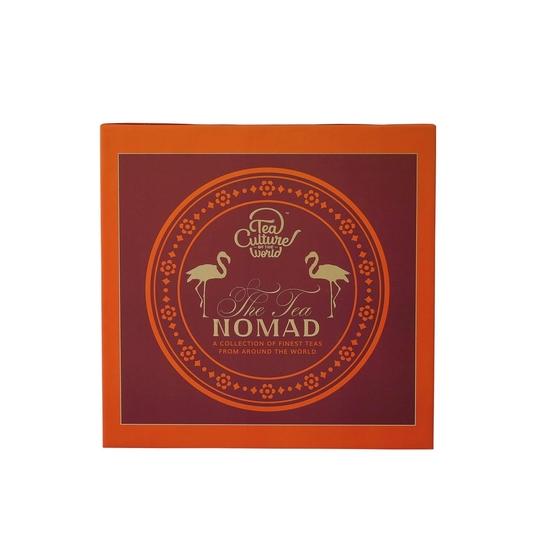 Tea Culture of the World The Nomad – Luxury Tea Gift Set | 9 Premium Teas Blends & 1 Long Handle Infuser | Elegant Festive Packaging