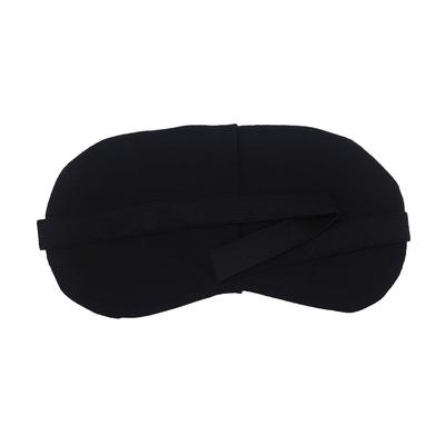 Jenna Polyester Cute Sleeping Eye Shade Mask Cover For Insomnia, Meditation, Puffy Eyes And Dark Circles (Check_Blue)
