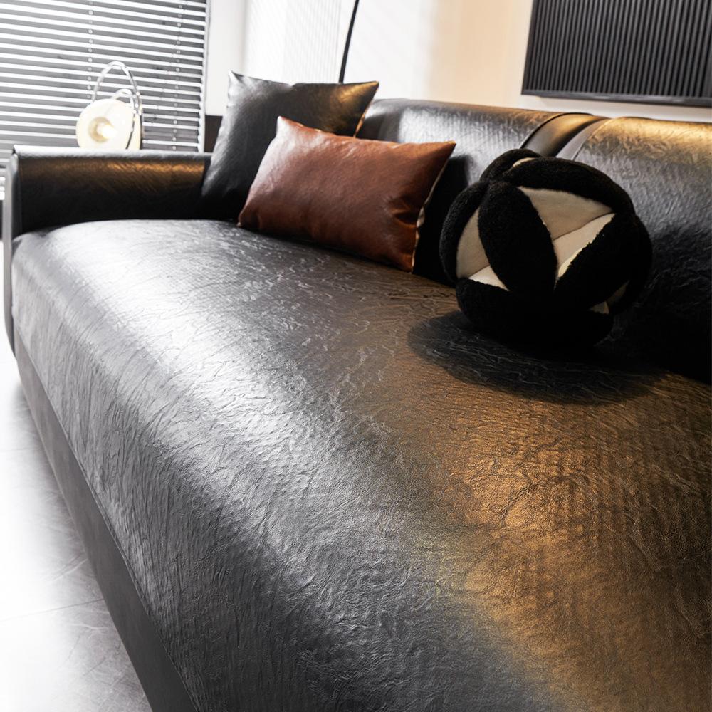 

Летняя нескользящая подушка для дивана, подушка для сиденья из искусственной коровьей шкуры, новинка 2025 года, универсальная для четырех сезонов, водонепроницаемая, барьер от мочи - необходимая вещь для содержания домашних животных 30X50cm waist pillowca