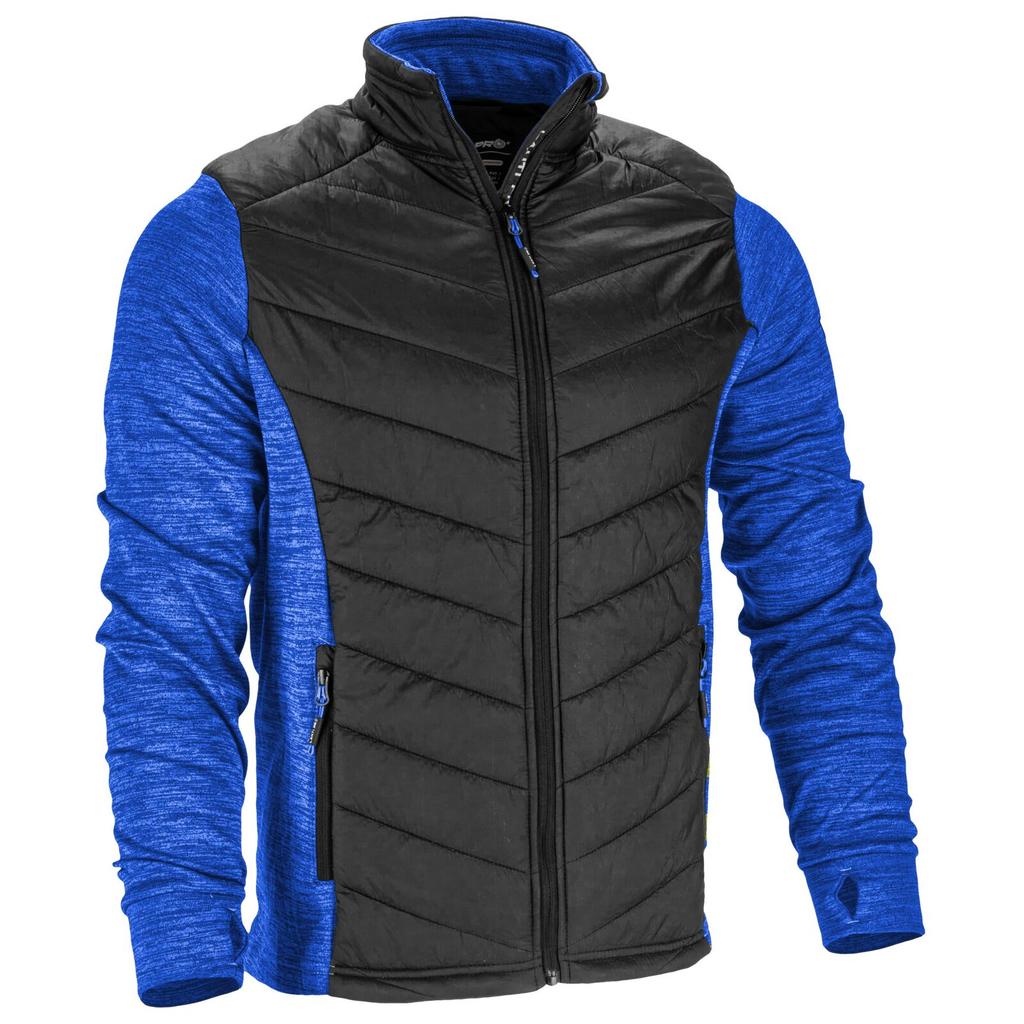 Blue and Black Insulated Sweatshirt, "2Xl", Ce, Lahti