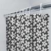 Floral Shower Curtain Botanical Bathroom Decor Vintage Flower Pattern Waterproof Fabric Liner Farmhouse Style Modern Washable Ba