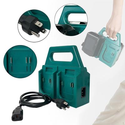 Battery Charging Tool Storage Rack Handheld Organizer 2 In 1 Sturdy 4 Slots Accessory