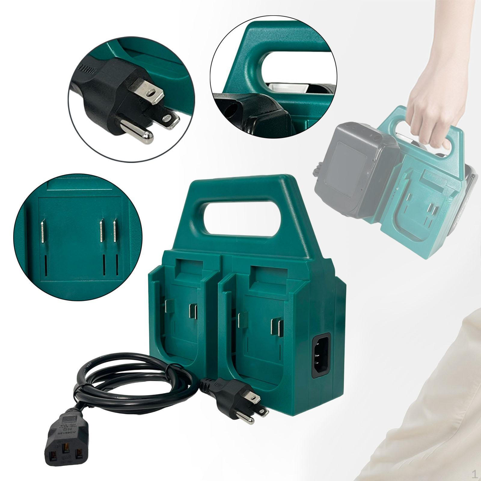 

Стойка для хранения инструментов для зарядки аккумуляторов Ручной органайзер 2 в 1 Прочный 4 слота Аксессуар