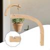 Decorative Plant Hanger Bracket Made of Wood for Hanging Light Planter Pot Lantern Macrame