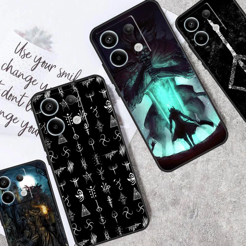Game Bloodborne Case For Xiaomi Redmi Note 13 Pro 11 10 9 12 Pro 9S 10S 11S 12S Redmi 9C 10C 12C 13C Cover