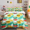 Summer Vibes Tropical Essentials Set Exquisite Three-Piece Bedding Set Gift For Kids And Adults