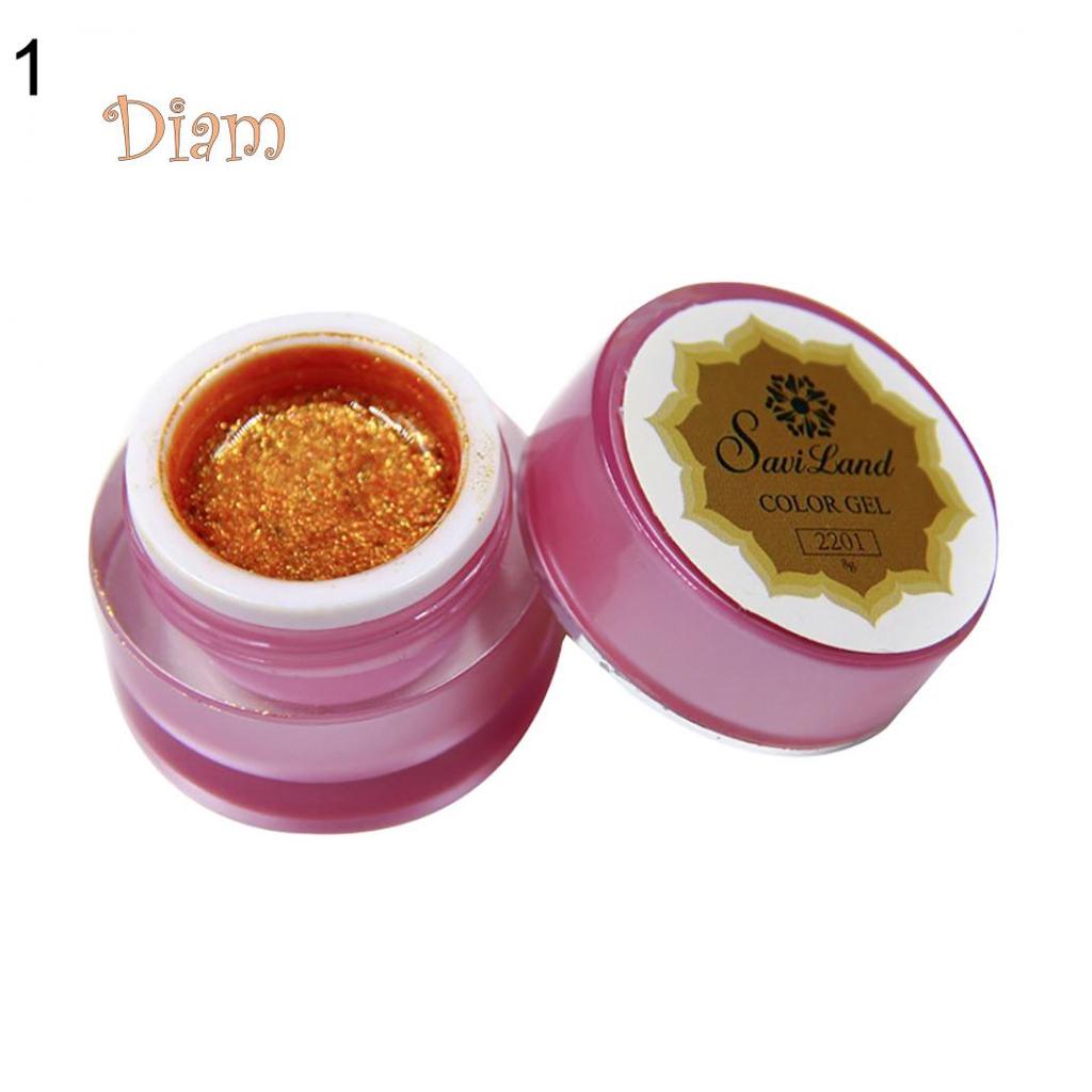 Diamo Soak Off UV LED Gel Polish Long Lasting Nail Varnish Base 3D Painting Lacquer