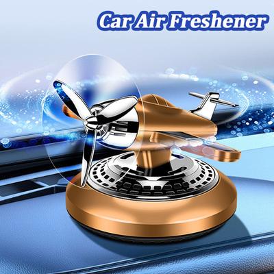 Solar Car Freshener Air Fighter Propeller Flavoring άρωμα Διακόσμηση Αξεσουάρ εσωτερικού αυτοκινήτου Διαχύτης αρωμάτων