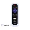 Roku TV Remote Control Luminous Anti-Slip Cover - Dirt-Resistant & Anti-Fall Sleeve
