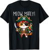 Meow Matey - Pirate Cat T-Shirt with Jolly Roger Design for Pet Lovers