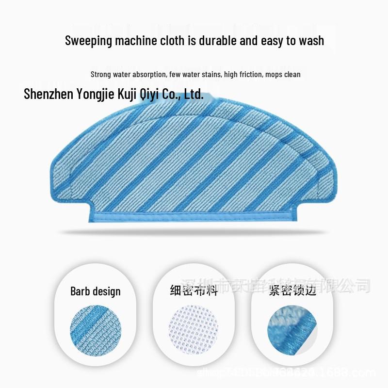 Ecovacs T8/MAX/AIVI+/POWER/N8 Pro Accessories: Roller Brush, Filter, Cloth Consumables