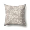Polyester Pillowcase Butterfly Pattern Pillowcase Car Decoration Home Print Pillowcase Bedside Cushion Cover