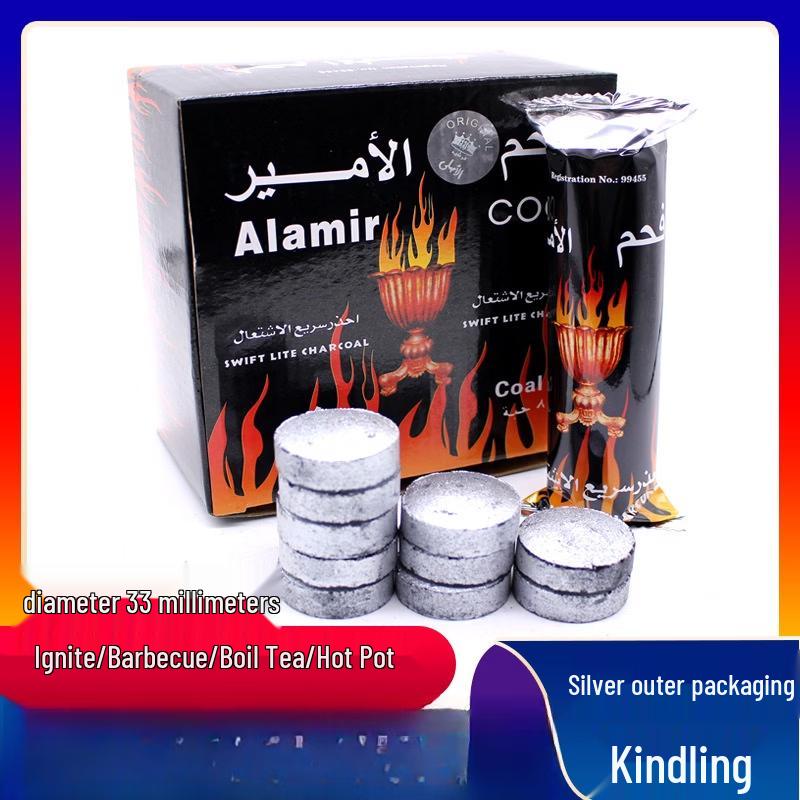 ZISIZ Fast-Burning Fruitwood BBQ Charcoal