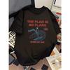 Unisex Fashion English Print T Shirts Soft Comfort Cotton Short Sleeve Casual Tops Summer Daily Wear Loose Oversize Male Tees