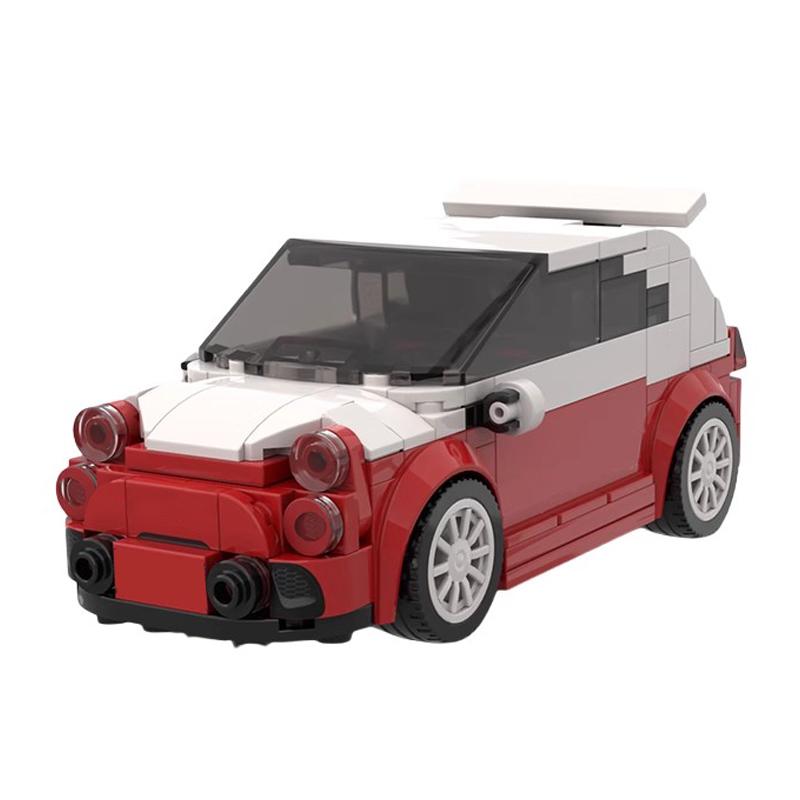 

MOC Technical Car Ideas Abarths Fiated 595 and 695 Abarth Biposto Speed Vehicles Sets Building Blcoks Kid Toys Christmas Gift