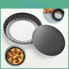 Nonstick 9inch Cake Plate Tray Pizza Pan Mold Removable Bottom Baking Bakeware
