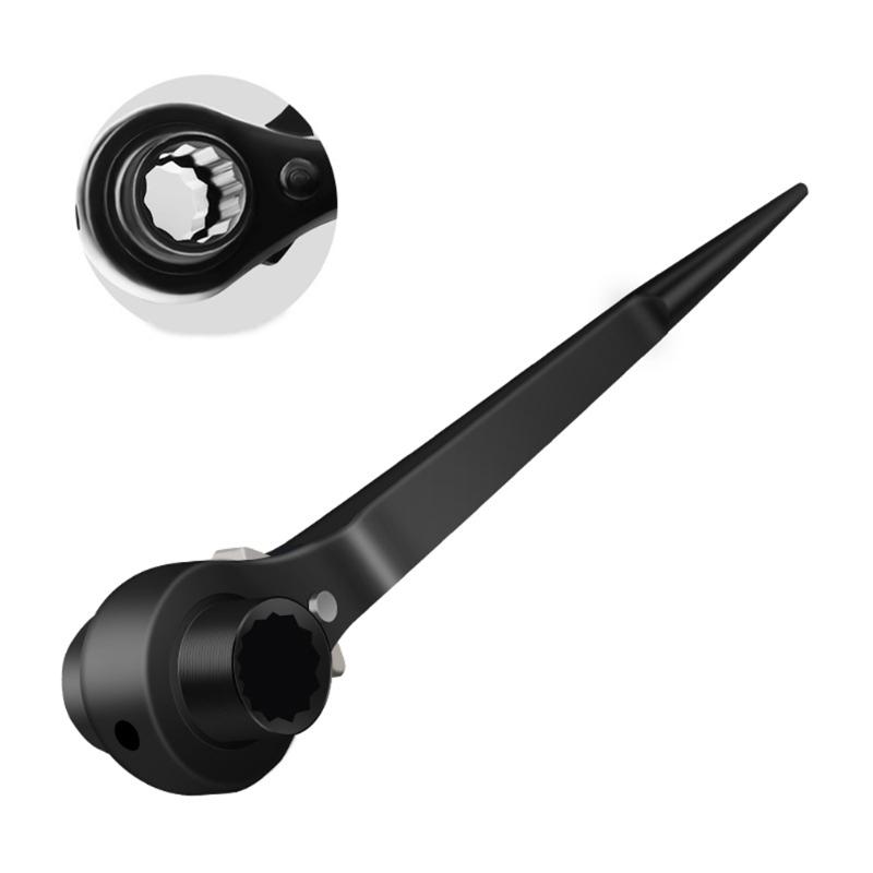 Трещоточный ключ с заостренным хвостом Трещоточные инструменты Шестерни крутящего момента Гибкие ключи Велосипедный ключ Двухцелевой ключ 6 размеров 1