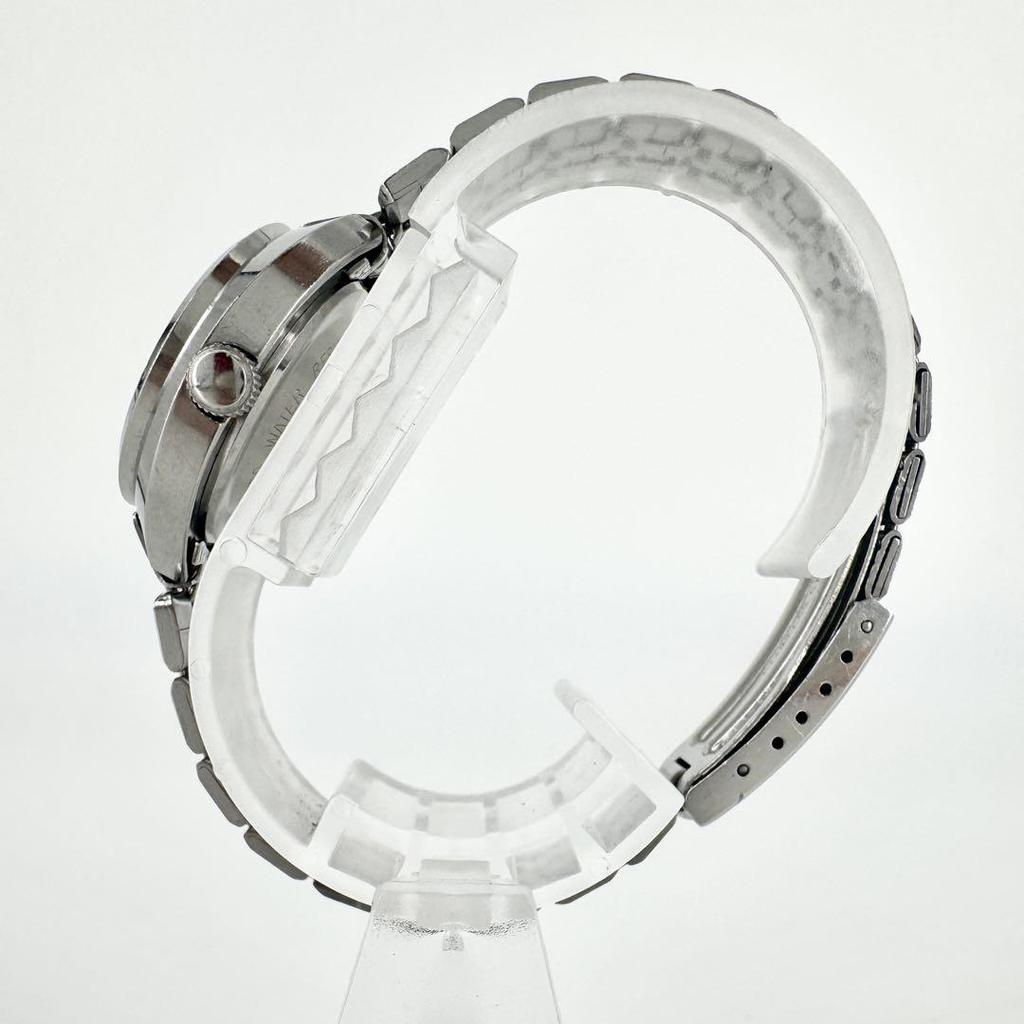 [USED] Working SEIKO Lady Sports Hand-Wound Watch, Black, 17 Jewels