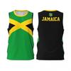 Jamaica Style Flag Graphic Tank Tops Simple Fashion 3D Printed Basketball Jersey Tops Tee Loose Sports Sleeveless T Shirts Vest