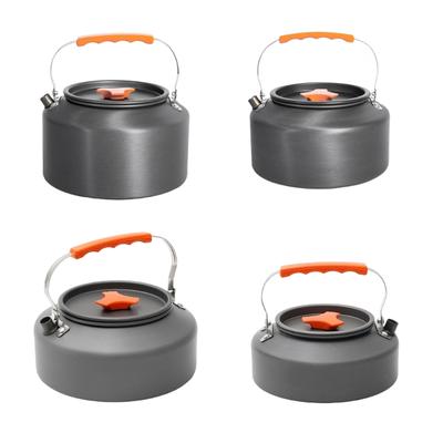 Bouilloire de Camping Extérieure Théière en Aluminium Bouilleurs d'Eau de Randonnée Extérieure Théières de Camping Cafetières Théière Portative Bouilloire