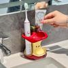 Waterproof Ceramic Toothbrush Holder 3/4 Holes Makeup Brush Rack  Bathroom Sink