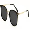 Unisex Gold-rimmed Lightweight Half-rimmed Sunglasses